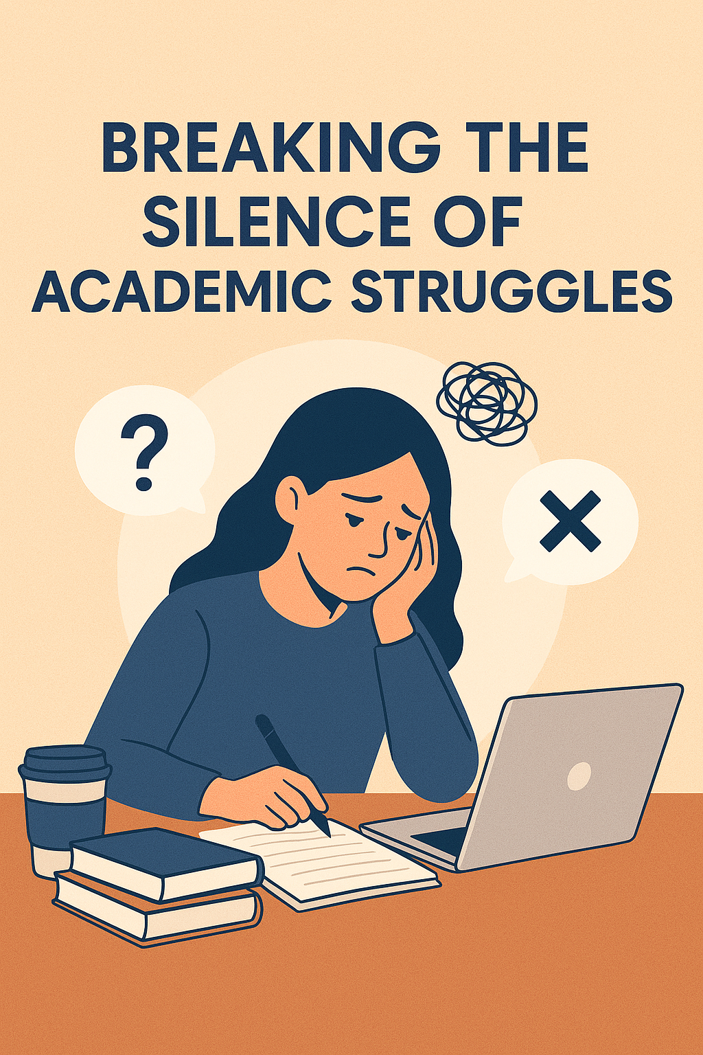 A digital illustration of students and researchers engaging in peer-to-peer academic discussions online, symbolizing collaborative problem-solving and knowledge exchange.